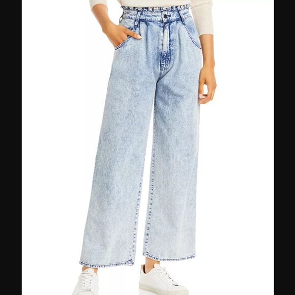 Mother The Ruffle Greaser Ankle Jeans in Threading The Needle Size 29 - Picture 1 of 5